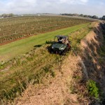 Brush and Grass treatment in a Drainage Ditch